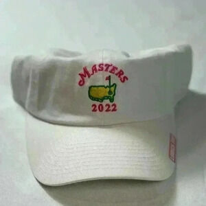 NWT - 2022 Women's Masters Golf White w/Pink Hat